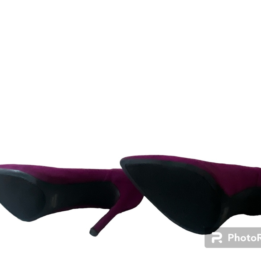 G by Guess Purple Pumps Size 9 1/2 - Picture 3 of 7